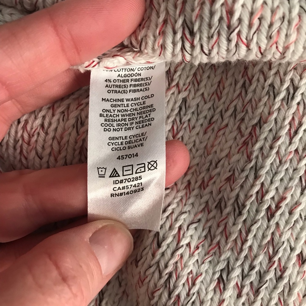 NWT Loft outlet side tie sweater XL - Picture 7 of 8